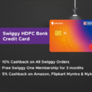 Swiggy HDFC Credit Card
