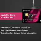 Axis Myzone Credit Card