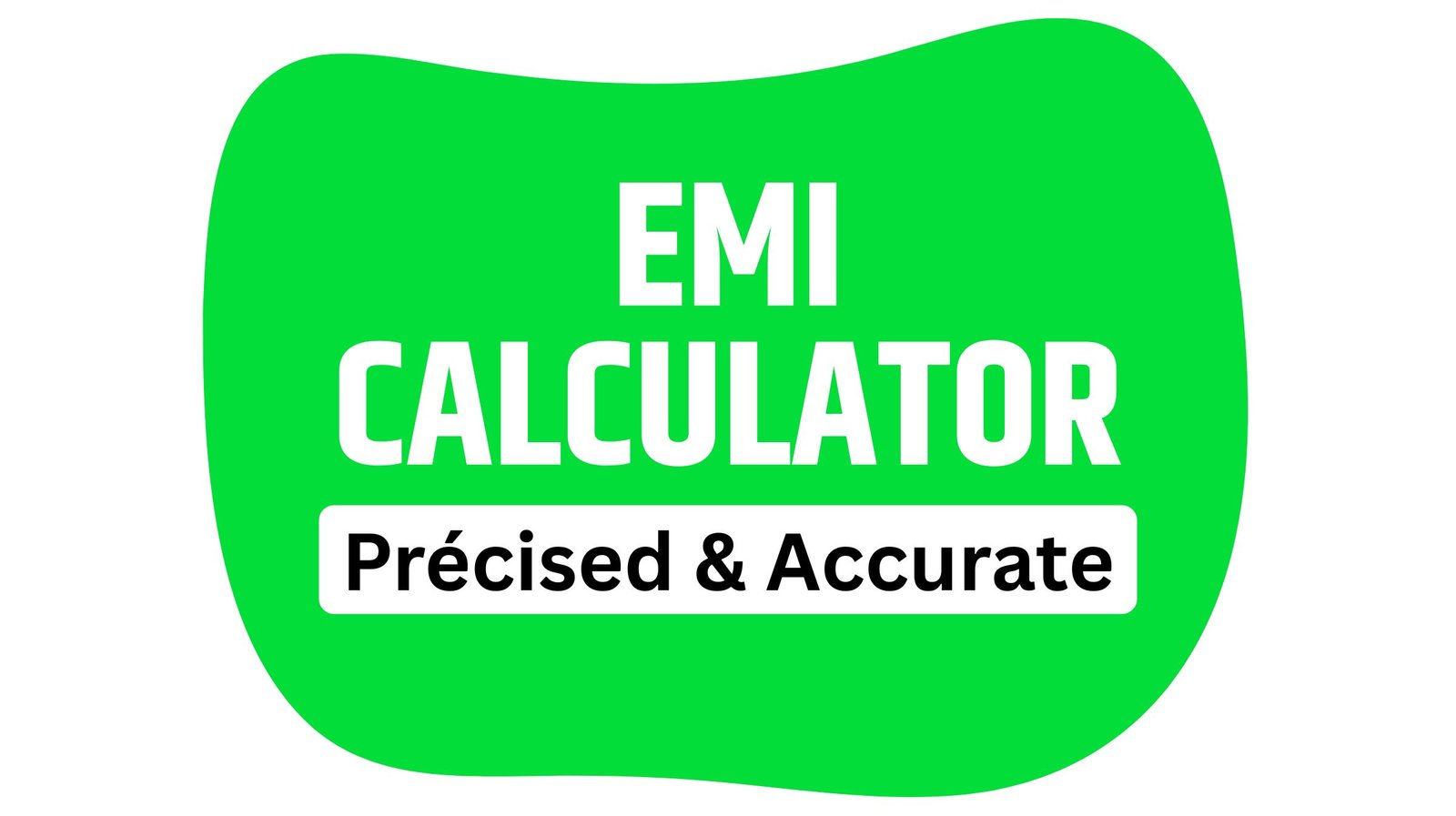 Free EMI Calculator Online